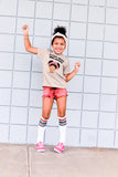 Fall Retro Tube Socks - Rust, Olive, Dark Gray - Sweet Reasons
