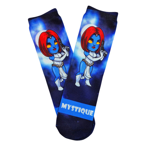 Mystique Chibi Socks RTS - Sweet Reasons