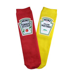 Ketchup & Mustard Socks - Sweet Reasons
