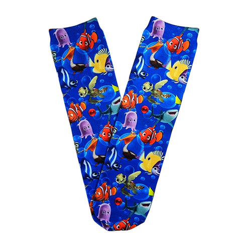 Finding Nemo Collage Socks - Sweet Reasons