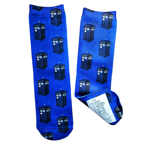 Doctor Who Tardis Socks - Sweet Reasons