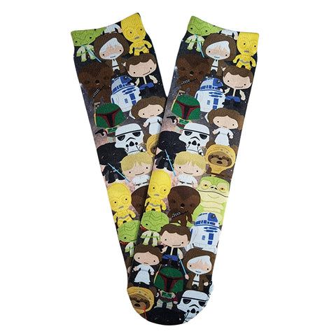 Star Wars Chibi Characters Socks RTS - Sweet Reasons