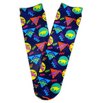 Neon Retro Dinos Socks - Sweet Reasons