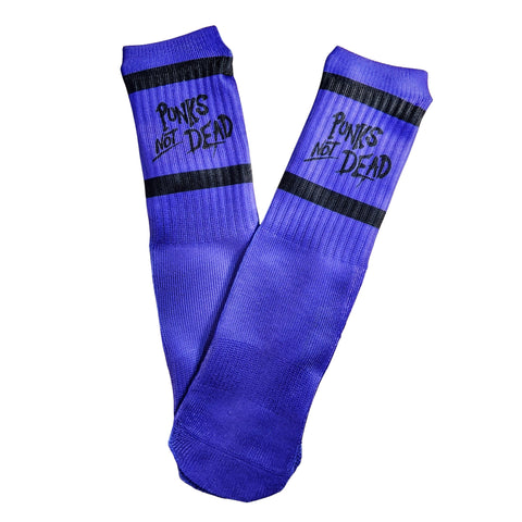 Neon Purple PND Tube Socks - Sweet Reasons