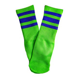 Neon Green Tube Socks - Sweet Reasons