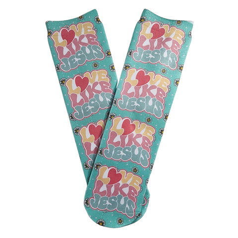 Love Like Jesus Socks - Sweet Reasons