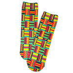 African Kente Style Socks - Sweet Reasons
