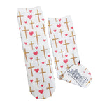 Crosses & Hearts Socks - Sweet Reasons