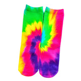 Neon Tie Dye Socks - Sweet Reasons