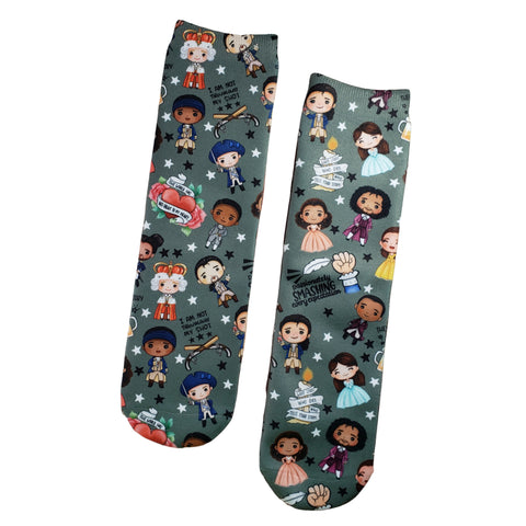 Hamilton Characters Socks - Sweet Reasons