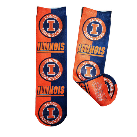 University of Illinois Socks - Sweet Reasons
