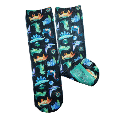 Space Dinos Socks - Sweet Reasons