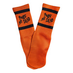 Neon Orange PND Tube Socks - Sweet Reasons