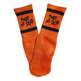 Neon Orange PND Tube Socks - Sweet Reasons