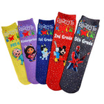 Ready to Rock Bluey Socks (Choose Bluey, Bingo, Bandit, or Chilli and choose your grade) - Sweet Reasons