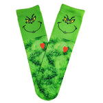 Grinch Fur Socks