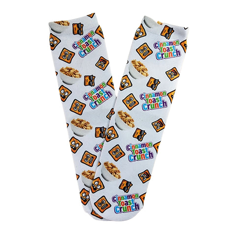 Cinnamon Toast Crunch Cereal Box Socks - Sweet Reasons