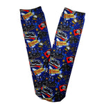 Polar Express Blue Socks - Sweet Reasons