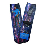 Spock Live Long & Prosper Star Trek Socks RTS