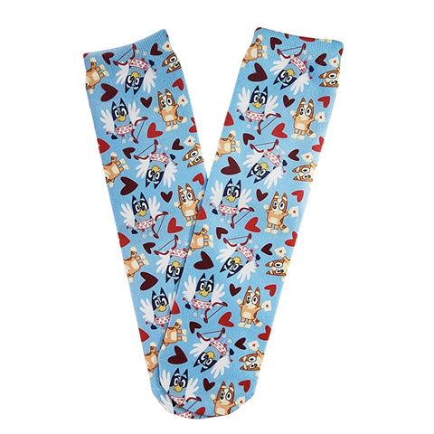 Cupid Bluey Socks