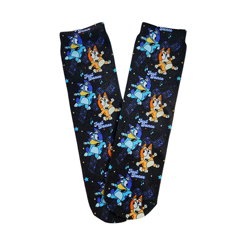 Just Dance Bluey Socks