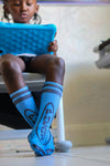 Blue Crayon Socks - Sweet Reasons