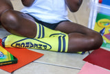 Yellow Crayon Socks - Sweet Reasons