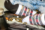 Camo Plaid Tube Socks - Sweet Reasons