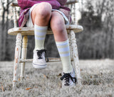 Pastel Yellow Tube Socks - Sweet Reasons
