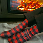 Buffalo Plaid Sox Box - Sweet Reasons