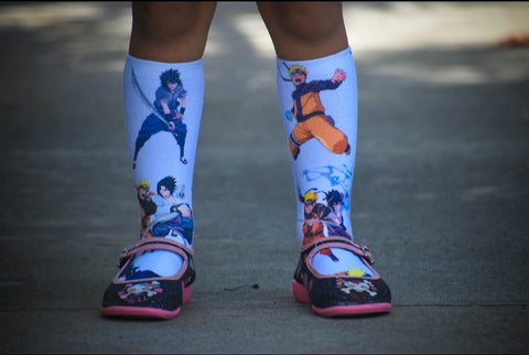 Naruto & Sasuke Socks - Sweet Reasons