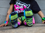 Neon Caution Socks - Sweet Reasons