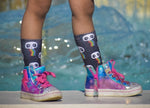 Rainbow Skull Vomit Socks - Sweet Reasons