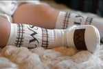 Designer Plaid Tube Socks (Leave Initials In Notes At Checkout) - Sweet Reasons