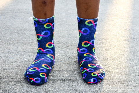 Autism Neurodiversity Socks - Sweet Reasons