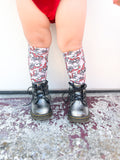 Holiday Skellicorn Socks