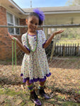 Mardi Gras Ombre Socks - Sweet Reasons