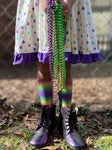 Mardi Gras Ombre Socks - Sweet Reasons
