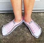 Pink Converse Inspired Socks - Sweet Reasons