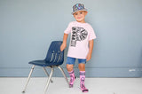 Pink Crayon Socks - Sweet Reasons