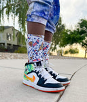 Pizza Skater Socks - Sweet Reasons