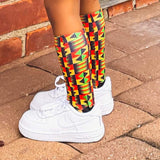 African Geometric Socks - Sweet Reasons